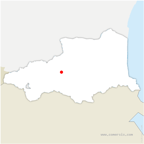 carte de localisation de Serdinya