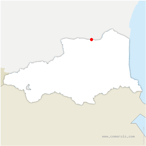 carte de localisation de Tautavel