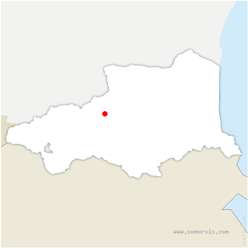 carte de localisation de Urbanya