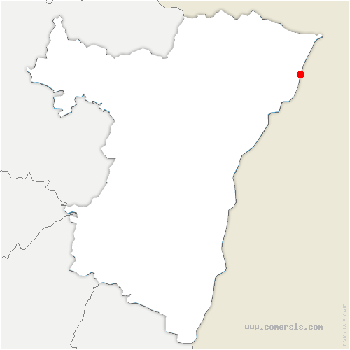 carte de localisation de Beinheim