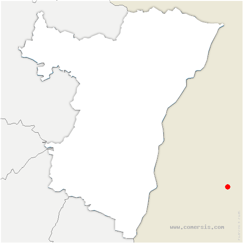 carte de localisation de Bertrambois