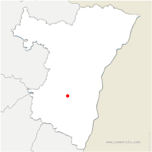carte de localisation de Bischoffsheim