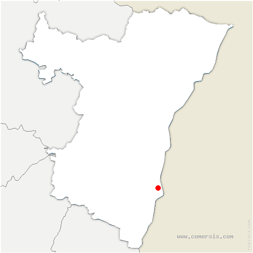 carte de localisation de Daubensand