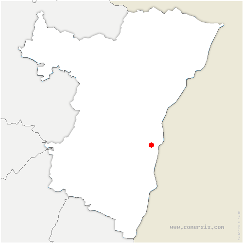 carte de localisation de Eschau