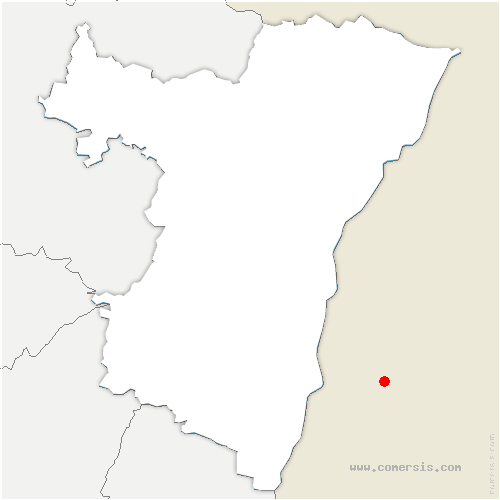 carte de localisation d'Haselbourg
