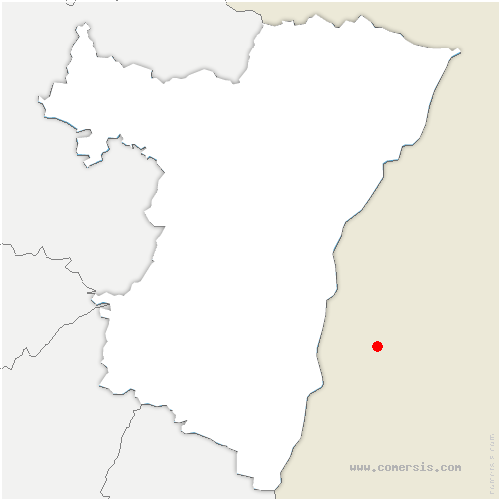 carte de localisation d'Hérange