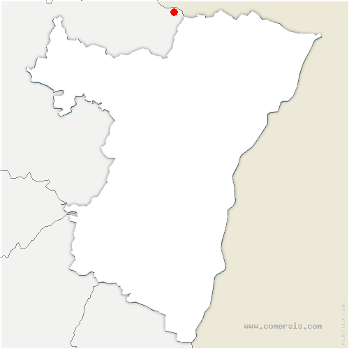 carte de localisation de Lièpvre