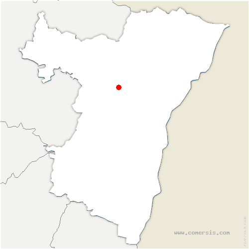 carte de localisation de Melsheim