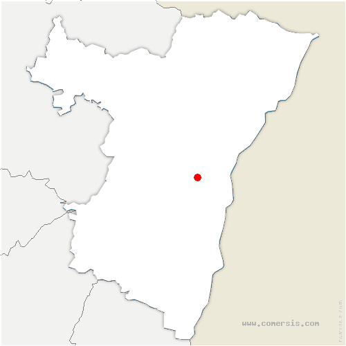 carte de localisation de Petit-Tenquin