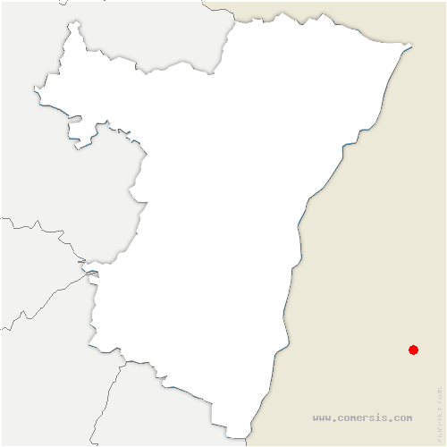 carte de localisation de Petitmont