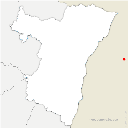carte de localisation de Philippsbourg