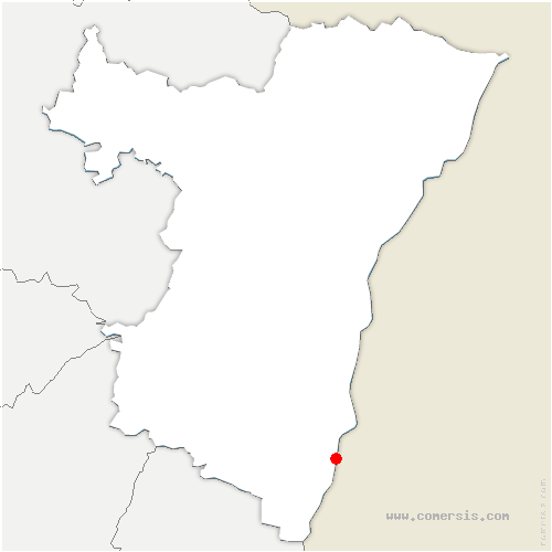 carte de localisation de Richeval