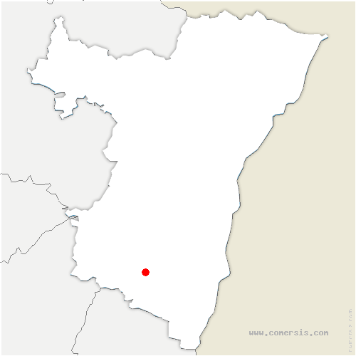 carte de localisation de Saint-Pierre-Bois