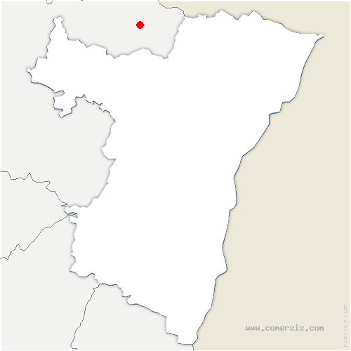 carte de localisation de Sainte-Marie-aux-Mines