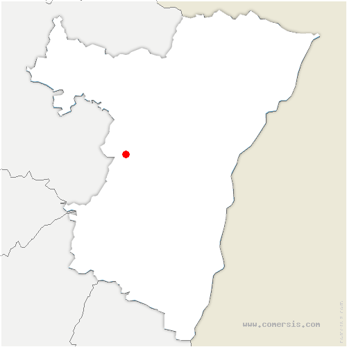 carte de localisation de Salenthal