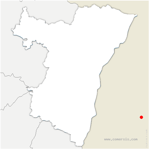 carte de localisation de Val-et-Châtillon