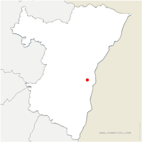 carte de localisation de Vibersviller