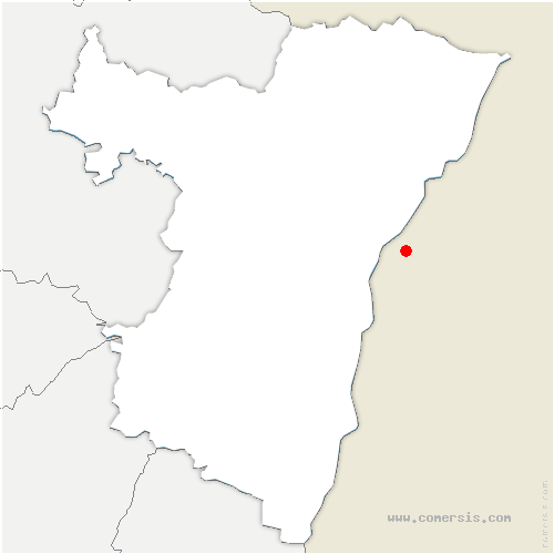 carte de localisation de Wiesviller
