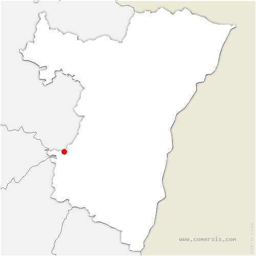 carte de localisation de Wisches