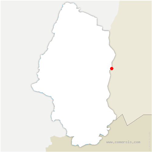 carte de localisation de Blodelsheim