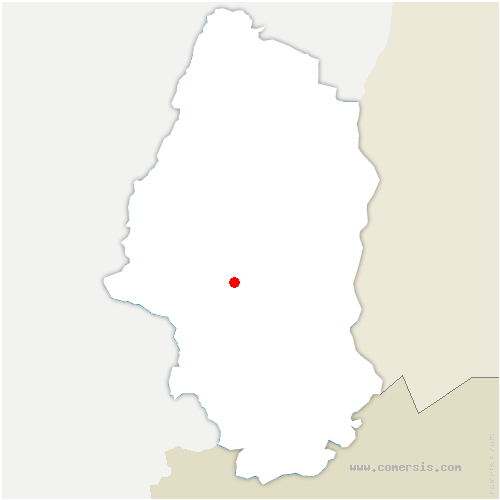 carte de localisation de Cernay