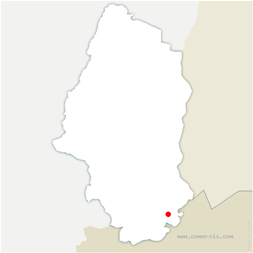 carte de localisation de Folgensbourg