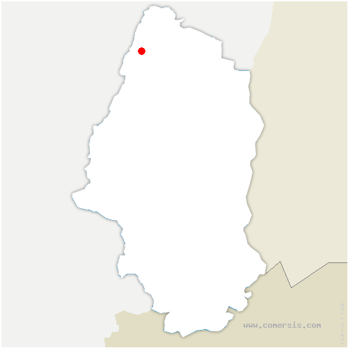 carte de localisation de Lapoutroie