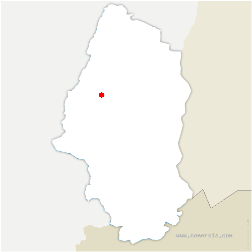 carte de localisation de Linthal