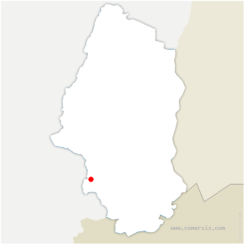 carte de localisation de Traubach-le-Bas