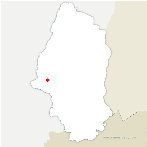 carte de localisation de Wegscheid