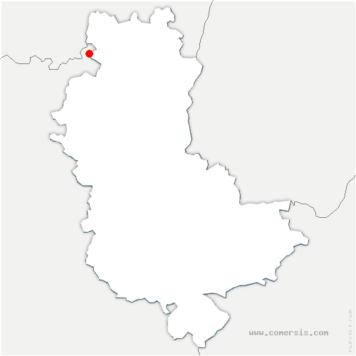carte de localisation de Azolette