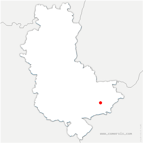 carte de localisation de Cellieu