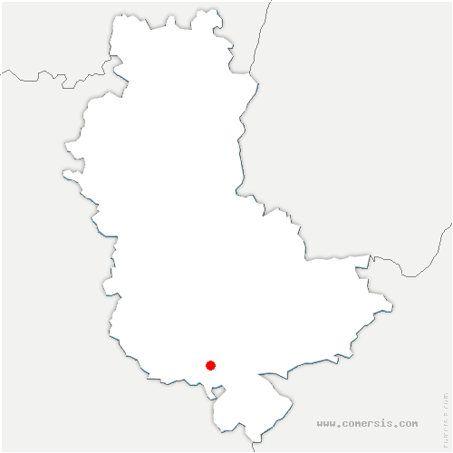 carte de localisation de Chabanière