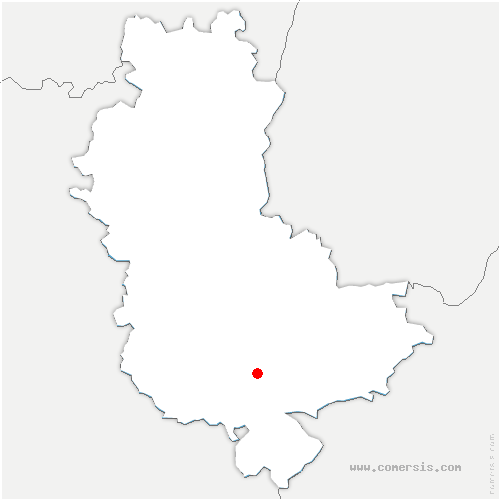 carte de localisation de Chambles