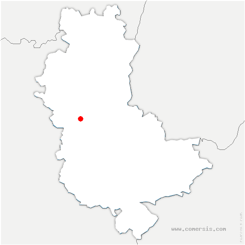 carte de localisation de Dareizé