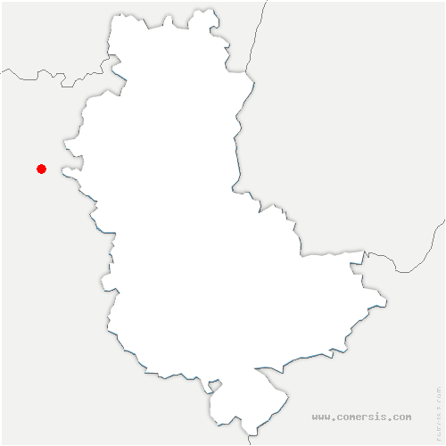 carte de localisation de Garnerans