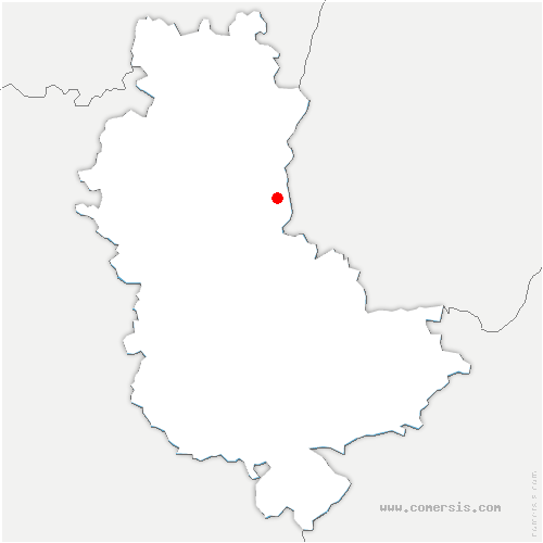 carte de localisation de Gleizé
