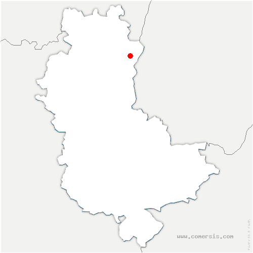 carte de localisation de la Gresle