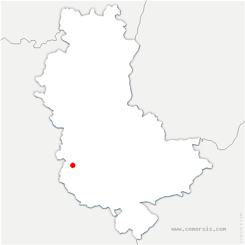 carte de localisation de Halles