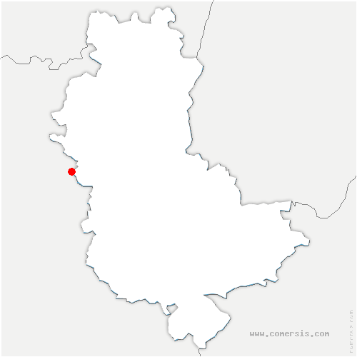 carte de localisation de Joux