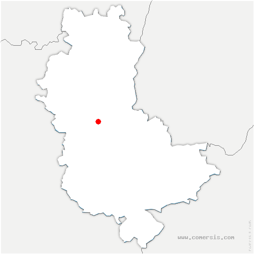 carte de localisation de Légny