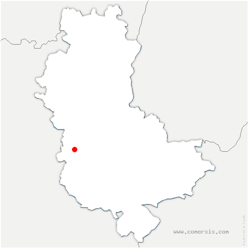 carte de localisation de Longessaigne