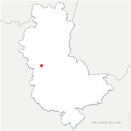 carte de localisation de Saint-Forgeux
