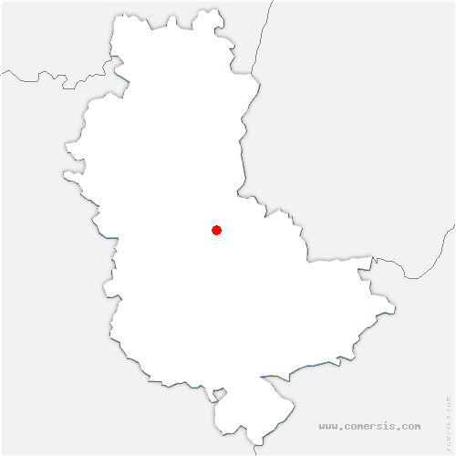 carte de localisation de Saint-Jean-des-Vignes