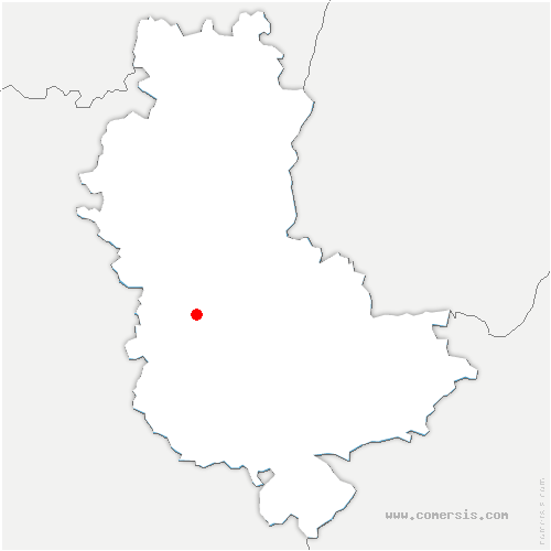 carte de localisation de Savigny