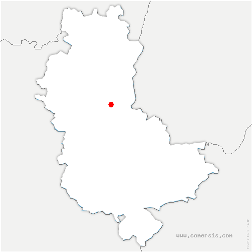 carte de localisation de Theizé