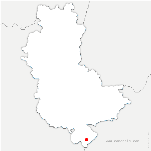 carte de localisation de Tupin-et-Semons