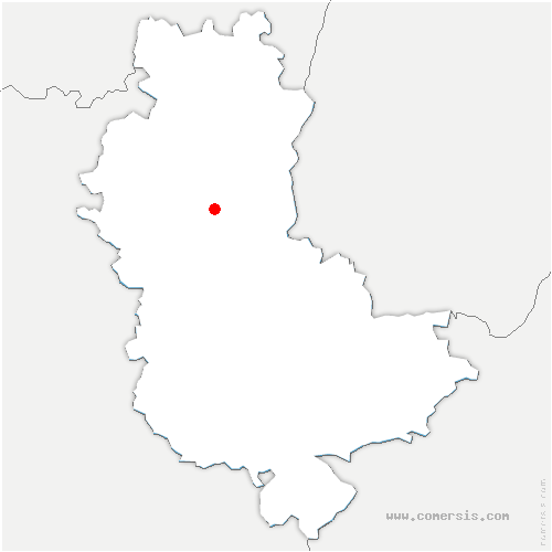 carte de localisation de Ville-sur-Jarnioux