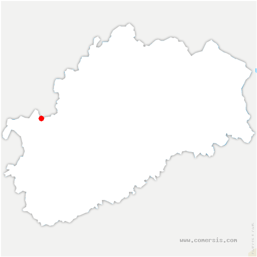 carte de localisation de Argillières
