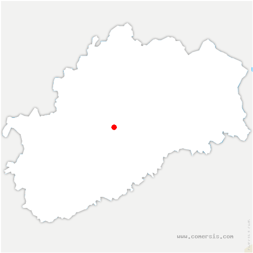 carte de localisation d'Athose